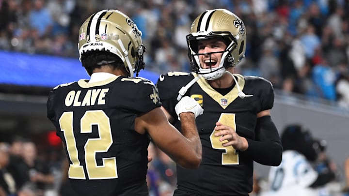 Derek Carr, Chris Olave