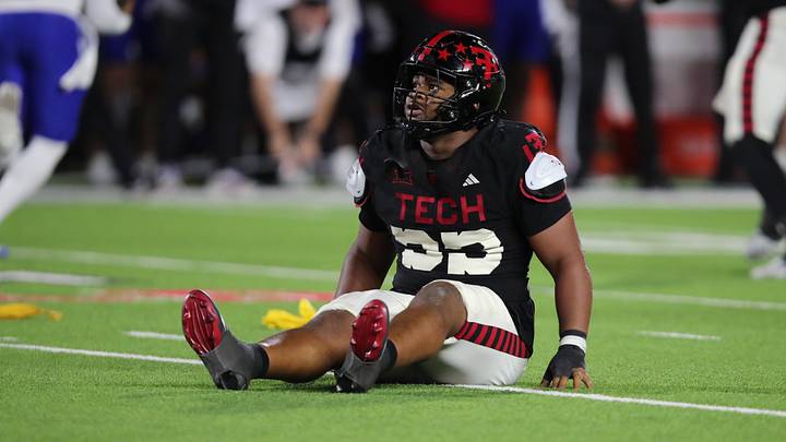Texas Tech Red Raiders defensive tackle AJ Holmes Jr. (33) is among the most important players in college football. Texas Tech Red Raiders defensive tackle AJ Holmes Jr. (33) is among the most important players in college football.