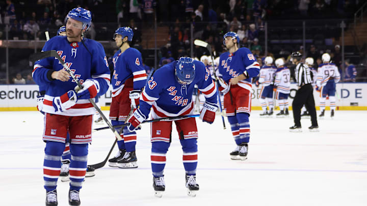 Edmonton Oilers v New York Rangers
