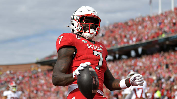 NC State football running back Jordan Waters NC State football running back Jordan Waters