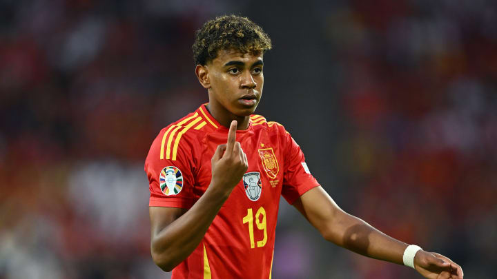 Lamine Yamal avec la Roja