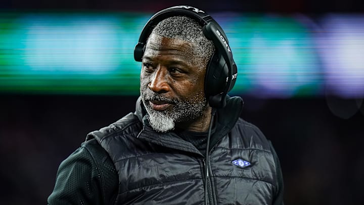 New York Jets head coach Aaron Glenn