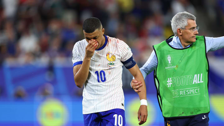 Kylian Mbappé espère revenir très vite à la compétition.