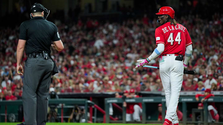 Cincinnati Reds infielder Elly De La Cruz,