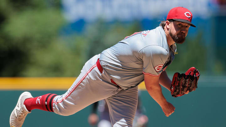 Cincinnati Reds starting pitcher Graham Ashcraft
