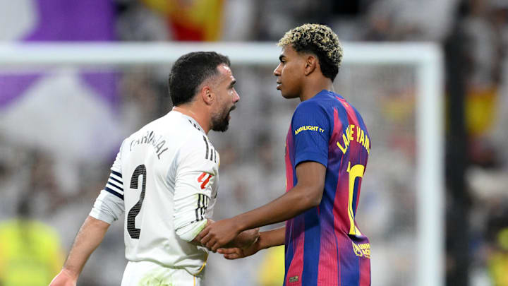 Lamine Yamal legt sich mit Dani Carvajal an Lamine Yamal legt sich mit Dani Carvajal an