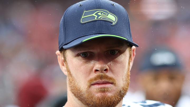Seattle Seahawks quarterback Sam Darnold Seattle Seahawks quarterback Sam Darnold