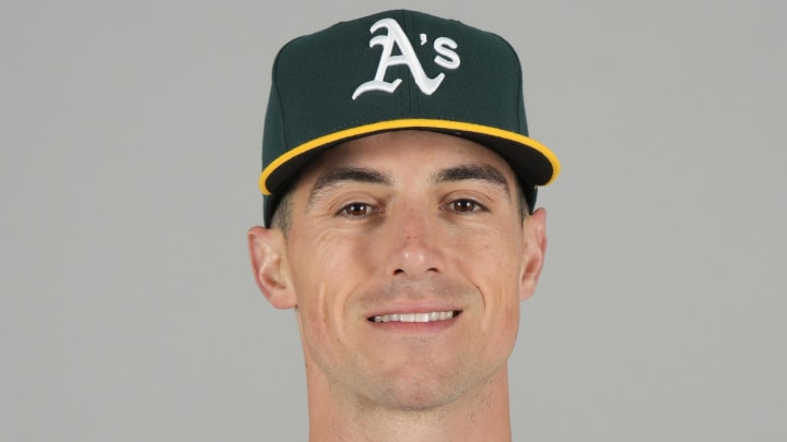 Feb 23, 2024; Mesa, AZ, USA; Oakland Athletics infielder Armando Alvarez (50) poses during Photo Day at Mesa Stadium. Mandatory Credit: Rick Scuteri-USA TODAY Sports Feb 23, 2024; Mesa, AZ, USA; Oakland Athletics infielder Armando Alvarez (50) poses during Photo Day at Mesa Stadium. Mandatory Credit: Rick Scuteri-USA TODAY Sports