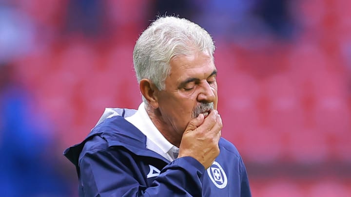 El entrenador Ricardo Ferretti.