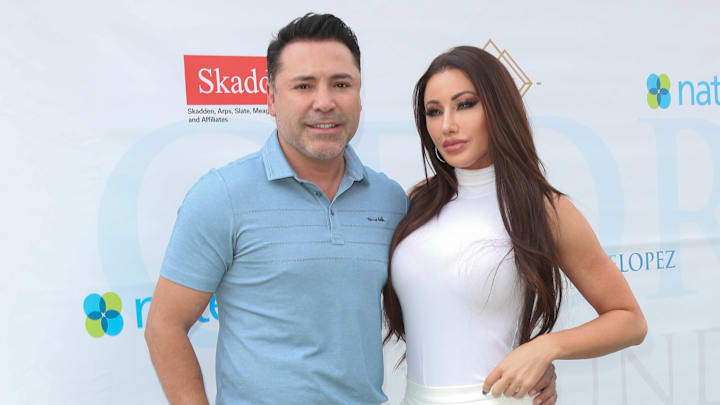 Óscar De La Hoya quedó sorprendido por el tatuaje que se hizo su novia