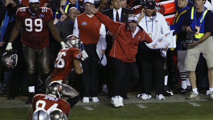 Former Tampa Bay Buccaneers head coach Jon Gruden has been reinstated into the team’s Ring of Honor.