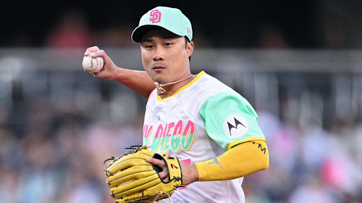 San Diego Padres second base Ha-Seong Kim