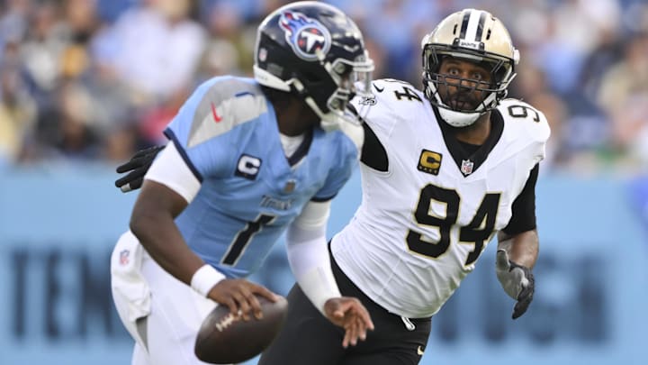 New Orleans Saints defensive end Cameron Jordan.