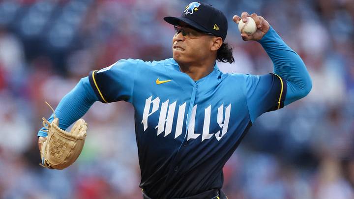 Aug 21, 2026; Philadelphia, Pennsylvania, USA; Philadelphia Phillies pitcher Jesus Luzardo (44) throws a pitch during the first inning against the St. Louis Cardinals at Citizens Bank Park. Mandatory Credit: Bill Streicher-Imagn Images Aug 21, 2026; Philadelphia, Pennsylvania, USA; Philadelphia Phillies pitcher Jesus Luzardo (44) throws a pitch during the first inning against the St. Louis Cardinals at Citizens Bank Park. Mandatory Credit: Bill Streicher-Imagn Images