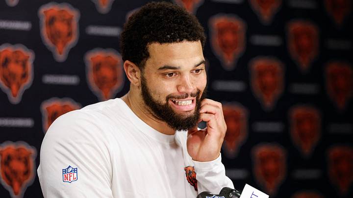 Chicago Bears quarterback Caleb Williams.
