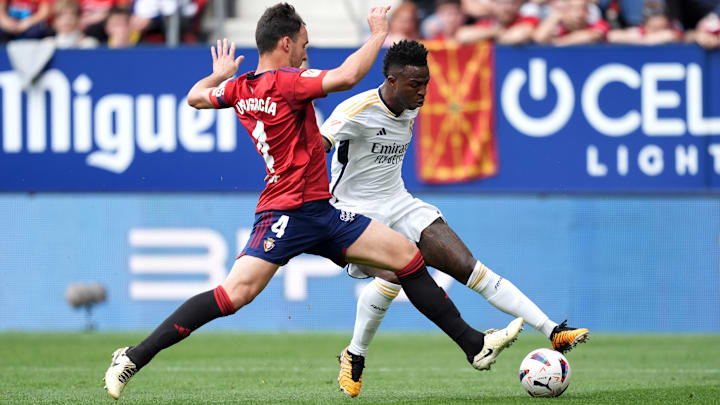 Real Madrid x Osasuna se enfrentam pela LaLiga