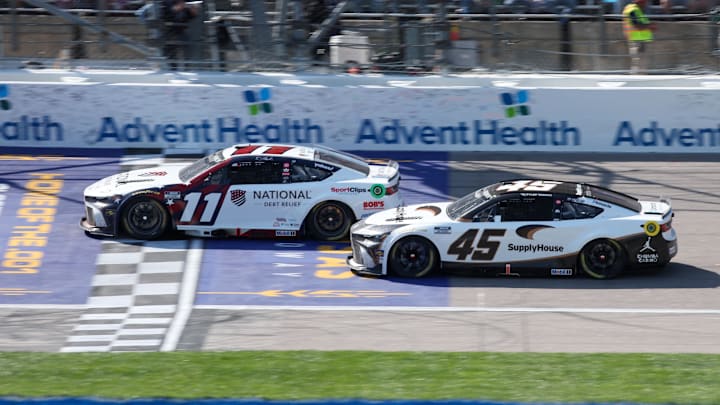 Denny Hamlin, Joe Gibbs Racing, Tyler Reddick, 23XI Racing, NASCAR