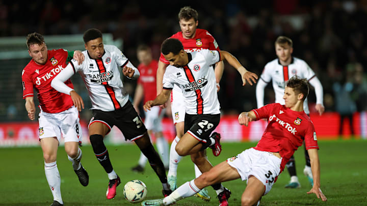 Wrexham and Sheffield United will do battle in the FA Cup again