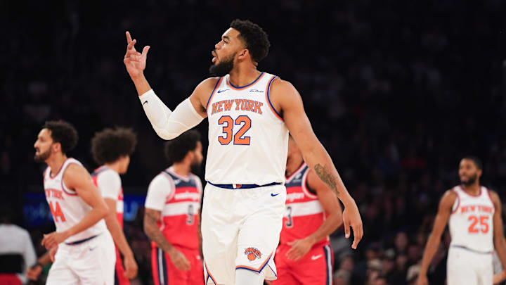 New York Knicks center Karl-Anthony Towns is a great prop target on Tuesday.