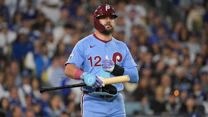 Philadelphia Phillies designated hitter Kyle Schwarber is hitting free agency after a massive season.