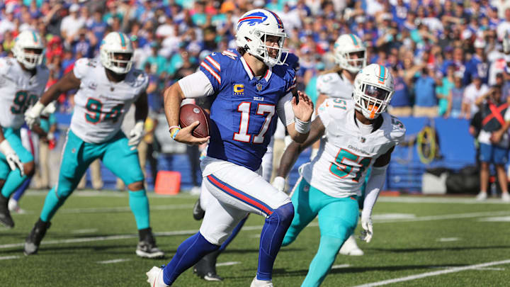 Bills quarterback Josh Allen.
