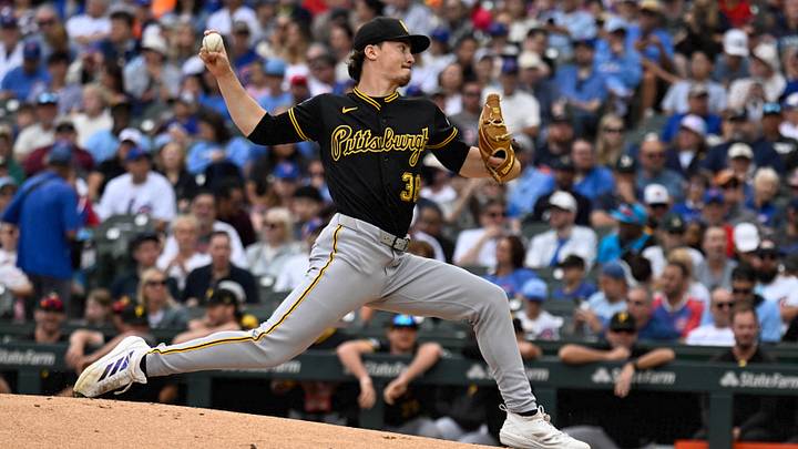 Sep 13, 2026; Chicago, Illinois, USA; Pittsburgh Pirates pitcher Bubba Chandler (36) delivers the ball during the first inning against the Chicago Cubs at Wrigley Field. Mandatory Credit: Matt Marton-Imagn Images Sep 13, 2026; Chicago, Illinois, USA; Pittsburgh Pirates pitcher Bubba Chandler (36) delivers the ball during the first inning against the Chicago Cubs at Wrigley Field. Mandatory Credit: Matt Marton-Imagn Images