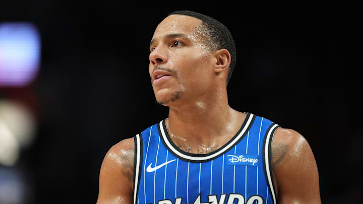 Orlando Magic shooting guard Desmond Bane (3) during a game against the Portland Trail Blazers. Orlando Magic shooting guard Desmond Bane (3) during a game against the Portland Trail Blazers.