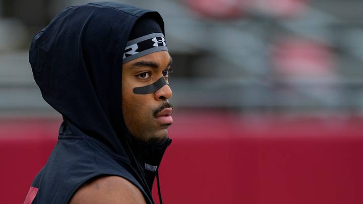 Wisconsin Badgers linebacker Sebastian Cheeks. Wisconsin Badgers linebacker Sebastian Cheeks.