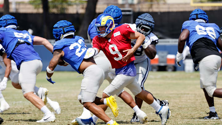 Los Angeles Rams Matthew Stafford, Kyren Williams