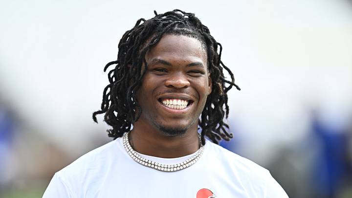 Cleveland Browns running back Quinshon Judkins
