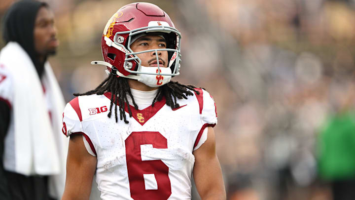 Southern California Trojans wide receiver Makai Lemon (6)