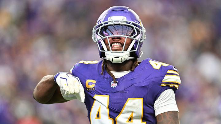 Sep 13, 2026; Minneapolis, Minnesota, USA; Minnesota Vikings safety Joshua Metellus (44) celebrates the win after the game against the Green Bay Packers at U.S. Bank Stadium. Mandatory Credit: Jeffrey Becker-Imagn Images Sep 13, 2026; Minneapolis, Minnesota, USA; Minnesota Vikings safety Joshua Metellus (44) celebrates the win after the game against the Green Bay Packers at U.S. Bank Stadium. Mandatory Credit: Jeffrey Becker-Imagn Images