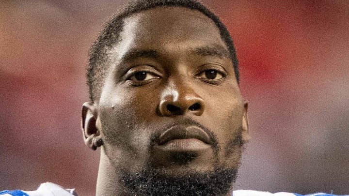 Seattle Seahawks defensive end Demarcus Lawrence Seattle Seahawks defensive end Demarcus Lawrence