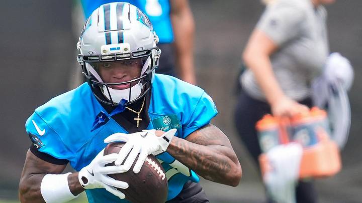 Carolina Panthers wide receiver Jimmy Horn Jr. Carolina Panthers wide receiver Jimmy Horn Jr.