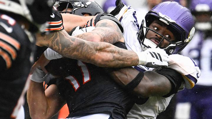 Stud linebacker Dallas Turner played a crucial role in the Vikings' defensive success on Sunday afternoon. Stud linebacker Dallas Turner played a crucial role in the Vikings' defensive success on Sunday afternoon.