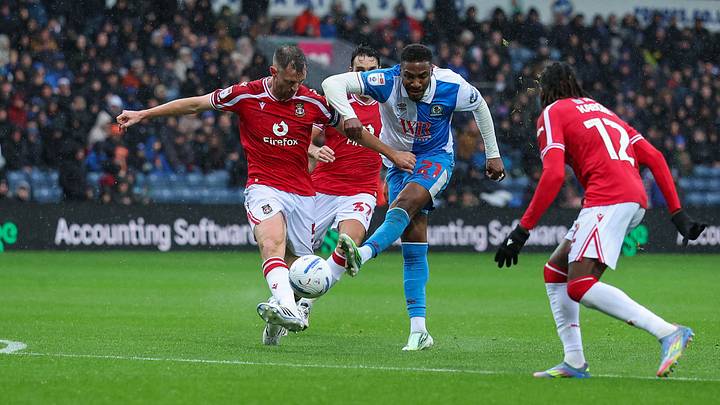 Blackburn proved too much for Wrexham. Blackburn proved too much for Wrexham.