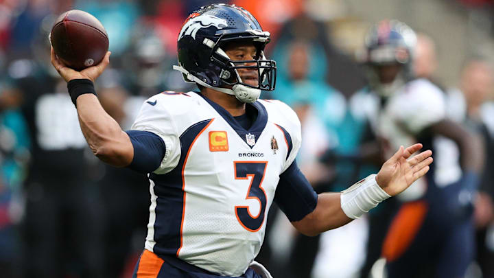 Denver Broncos quarterback Russell Wilson (3)