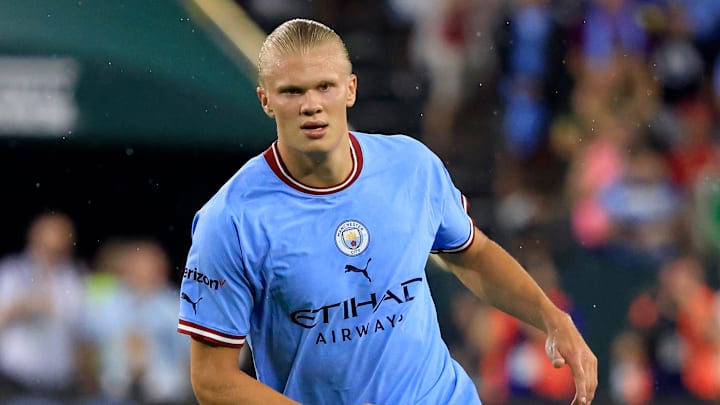 Liverpool affronte le Manchester City d'Erling Haaland lors du Community Shield Liverpool affronte le Manchester City d'Erling Haaland lors du Community Shield