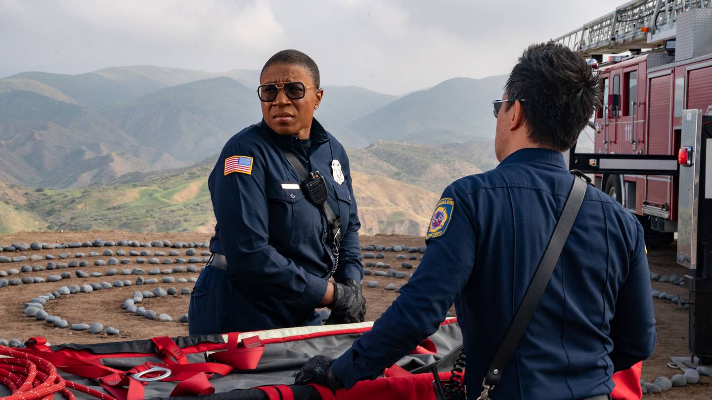 Aisha Hinds talks Hen in a good spot and realistic storytelling in 911