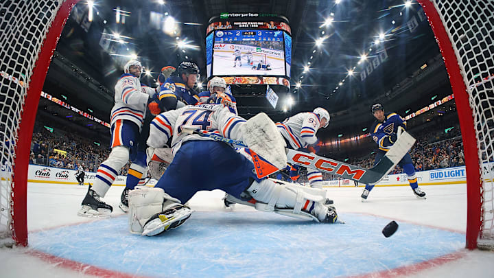 Edmonton Oilers v St Louis Blues