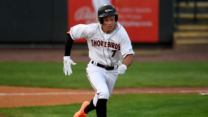 Jackson Holliday was one of several top prospects in Delmarva in 2023