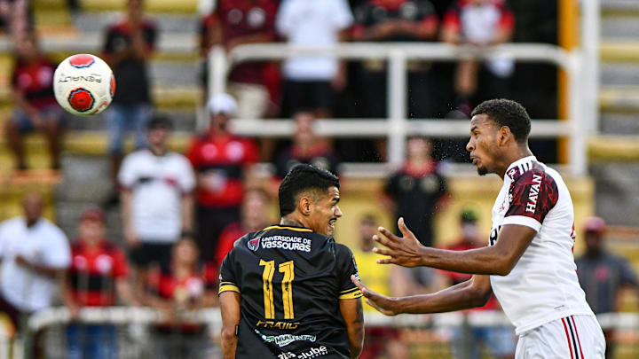 Flamengo e Volta Redonda ficaram no 0 a 0 pela segunda rodada do Campeonato Carioca Flamengo e Volta Redonda ficaram no 0 a 0 pela segunda rodada do Campeonato Carioca
