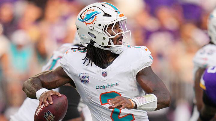 Miami Dolphins quarterback Malik Willis Miami Dolphins quarterback Malik Willis