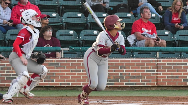Florida State's Isa Torres currently leads the NCAA Division I in batting average (.642). 