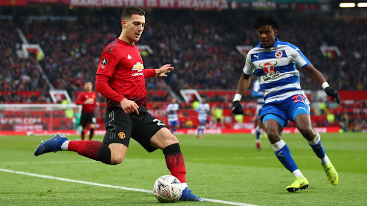 Dalot has faced Reading before 