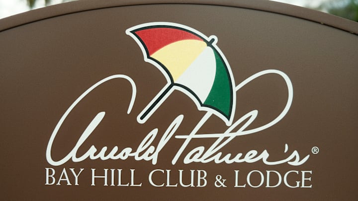 Arnold Palmer's Bay Hill Club & Lodge signage