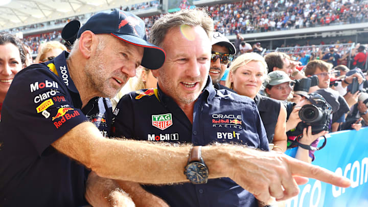 Adrian Newey - Christian Horner - Red Bull