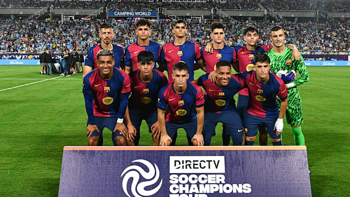 FBL-FRIENDLY-BARCELONA-MAN CITY