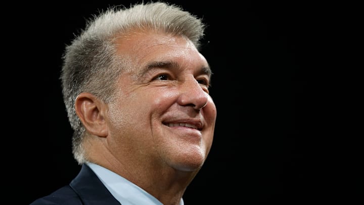 Joan Laporta est le président du FC Barcelone.