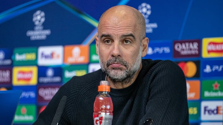 Manchester City Training Session And Press Conference - UEFA Champions League 2024/25 League Phase Manchester City Training Session And Press Conference - UEFA Champions League 2024/25 League Phase
